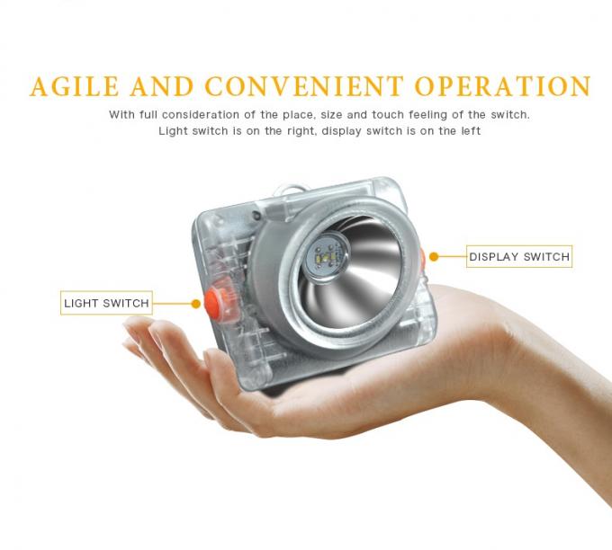 ATEX-gecertificeerde draadloze OLED-mijnlamp met inductieoplaad voor ondergrondse mijnbouw 3
