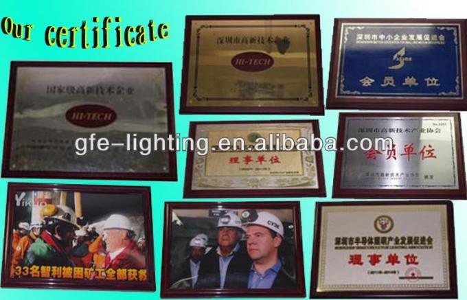 ATEX-gecertificeerde draadloze OLED-mijnlamp met inductieoplaad voor ondergrondse mijnbouw 9