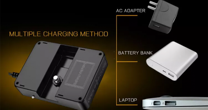 KL6LM ATEX gecertificeerd 15000Lux mijnbouw koplamp IP67 waterdicht, oplaadbaar en draadloos 3