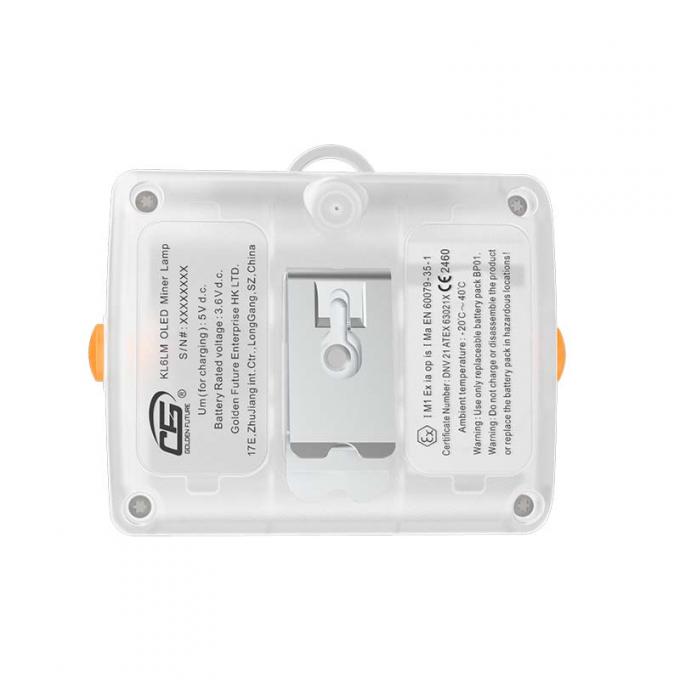 KL6LM ATEX gecertificeerd 15000Lux mijnbouw koplamp IP67 waterdicht, oplaadbaar en draadloos 2