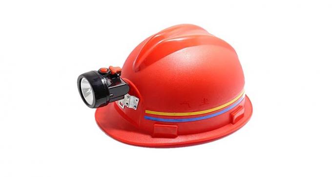 Explosieveilige mijnwerkershoofdlamp, draagbare KL2.5LM LED-caplamp met 360° verlichting 2