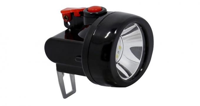 Explosieveilige mijnwerkershoofdlamp, draagbare KL2.5LM LED-caplamp met 360° verlichting 3