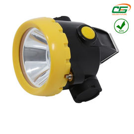 Safety Industrial Cordless Miner Cap Light 1w 4000lux 2ah Rechargeable Led