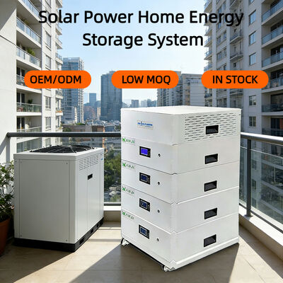 Golden Future 22.5kwh SPS001 Stackable Split Hybrid Grid Home Solar System met LFP-batterij en 10kw-omvormer