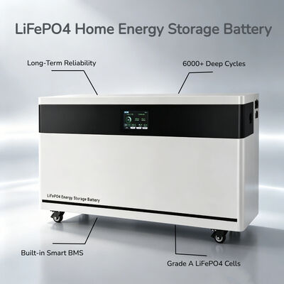 51.2 400Ah 20kwh Lithiumbattery Split-type Home Energy Storage Byd Battery Lifepo4 voor thuis noodgevallen