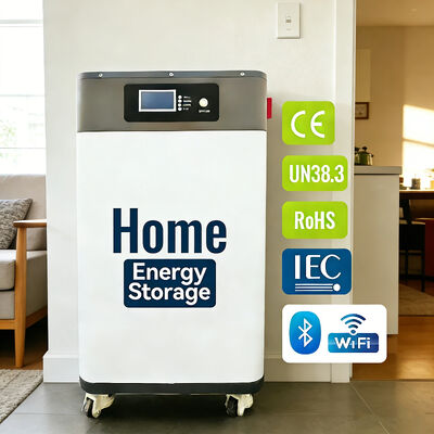 NK006 7.5 KWh LiFePO4 Zonnebatterij 25.6V - Home back-up stroomvoorziening met BMS-bescherming CE FCC gecertificeerd snelladen