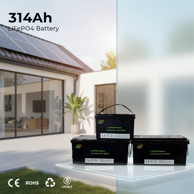 12.8V 400Ah Verwijderbare LiFePO4 batterij Smart BMS Long Cycle Life Home Zonneback-up opslagbatterij