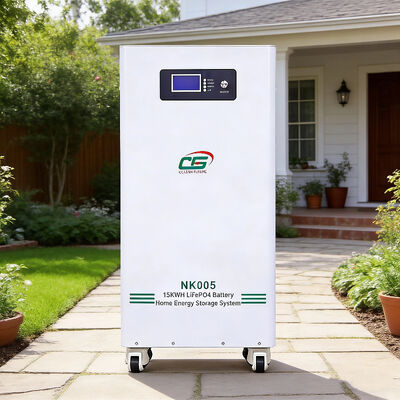 NK005 48V 51.2V 15kWh 300Ah Lifepo4 Batterijpakket Lithiumbatterijen Zonne-energie Huishoudelijke energieopslag Batterijsysteem met BMS